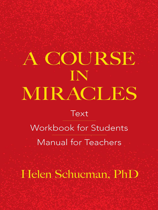 Cover image for A Course in Miracles